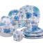 Custom printed melamine baby dishes bowls tableware set