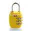 2015 Fashion Design Zinc Alloy Combination Tsa Luggage Lock /zinc alloy lock