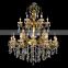 Luxury Crystal Chandeliers Crystal Hanging Lamp Hotel Lighting MD8504 L24