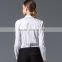 Women's Beaded Collar Cotton Spandex Blouse Shirt Button OL Uniforms OEM ODM Type Clothing Factory Manufacturer From Guangzhou