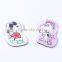 2016 innovative lovely dog design decorative epoxy resin magnetic fridge magnet