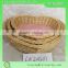 2016 High Quality Practical Comfortable willow Dog Bed Basket