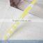 Silicone rubber nylon dental soft bristle clear toothbrush