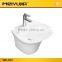 2016 chaozhou bathroom wall hung ceramic hand wash basin