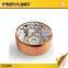 Copper golden color sanitary ware ceramic art basin for bathroom