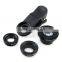 SZYZTEK Wholesale 3 in1 Universal Clip phone kit Fisheye wide angle macro camera lens