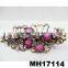 bridal crystal vintage metal bun hair pin