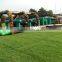 Gaint inflatable military obstacle course for outdoor