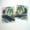 White marble coaster with cork piece