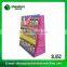 Fashionable China gift paper bag manufactures with ribbon handles