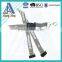 Supermarket promotional item polyester single custom lanyard for klds