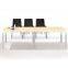 Office conference table simple oval meeting table made in China