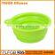 Alibaba China foldable Silicone dog pet bowl