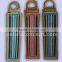 Screen Printed Jute Single Wine Bottle Bag