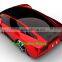 Car styling remote control robot dry vacuum cleaner and portable handheld vacuum cleaner double use