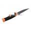 Fixed Blade Outdoor Survival Knife with titanium coating Blade and nice plasctic handle