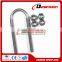 AISI316 304 Stainless Steel U-bolt with nut