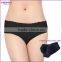 Natural Color Nylon Ladies Padded Panties Butt Enhancer Boyshorts