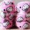 Kid Indoor boots with Hello Kitty pattern soft fleece fabric slipper