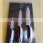 Top Quality Ceramic Knife set 3" Fruit Knife+5" Utility Knife+6" Chef knife Double Colored Handle