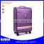 2015 new Baigou pu leather travel trolley luggage bags