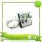 LCD Digital Cooking Kitchen Food Meat Thermometer for BBQ Grill Oven Smoker Built-in Clock Timer with Stainless Steel Probe