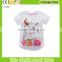 2015 Printing t-shirt White t shirt rabbit girl t shirt baby clothes wholesale price organic kids