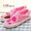 2015 Hot Sales Cheap New Style White High Top Canvas Shoes Girls