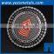 hot sales engrave metal enamel trolley coin