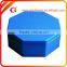 custom metal tin box/ diamond sharp child snacks biscuit candy food Tin box