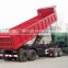 dump semi trailer, 60 ton tri-axles rear dump semi trailer, tipper trailer