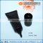 10ml cosmetic black plastic tube packaging for eye cream use