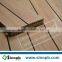 DIY composite decking board plastic gridding base pad plank