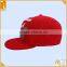 Red Custom Brand Flexflt Fitted Cotton Baseball Caps