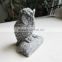 natural labradorite owl quartz crystal carving Night owl