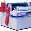 Jumbol roll to make small roll toilet tissue paper making machine/paper rewinding machine