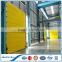 Insulated automatic fast industrial door,overhead sectional door
