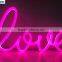 High Bright Wateroproof black acrylic led neon flex sign/open letter sign