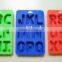 Silicone Alphabet Letters and Numbers Cake mold