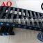 RUIAO good quality TEZ bridge plastic cable drag chain for cables manufacturer in CHINA