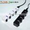 High quality usb2.0 4 por hub with individual switch and LED light