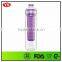 Bpa Free Purple and Transparent plastic infuser juice bottle 800 ml