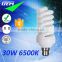 High Quality U Spiral 5-40W B22 2 Pin Energy Saving Lamp Bulb