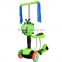 Factory direct supply kids 3or4 Frog Sewing Scooter wheel kick scooter scooter kids new model widen pedal cheap kids scooter