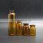 bayonet bottles with10ml amber glass vial with10ml medicine sterile vial