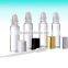 16mm resin roll on black and white silver golden cap for 10ml bottle