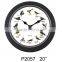 Large Promotional Plastic Bird Sounds Wall Clock