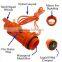 Multi Functions 5 in 1 Survival Kits whistle Compass Outdoor Safety Emergency With Flint Capsule Mirror