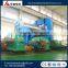 Hydraulic cnc Horizontal down type 3-roll plate bending machine WS11K-80*4000
