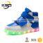 2016 The Newest High Neck Shoes For Girls LED Light Up Shoe